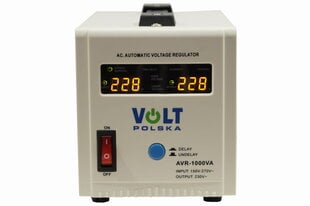 Стабилизатор напряжения AVR- 1000VA-Volt цена и информация | Преобразователи напряжения | 220.lv