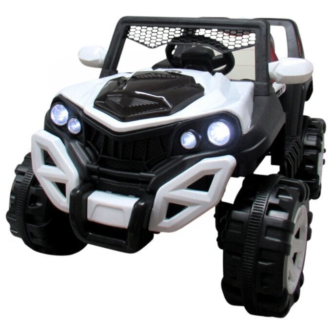 Bērnu elektromobilis Bugy 4x4 X8, balts cena un informācija | Bērnu elektroauto | 220.lv