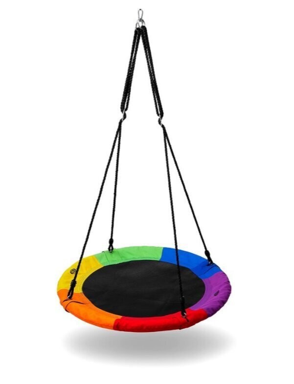 Dārza šūpoles “Stārķa ligzda” Nils Camp, 90 cm, 150 kg, Multicolor цена и информация | Šūpoles | 220.lv