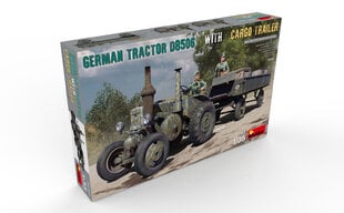 Līmēšanas modelis MiniArt 35317 Vācu Traktors D8506 ar kravas piekabi 1/35 cena un informācija | Līmējamie modeļi | 220.lv