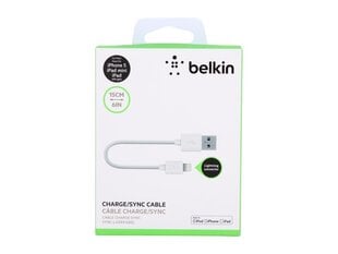 Belkin F8J023bt06INWHT cena un informācija | Savienotājkabeļi | 220.lv