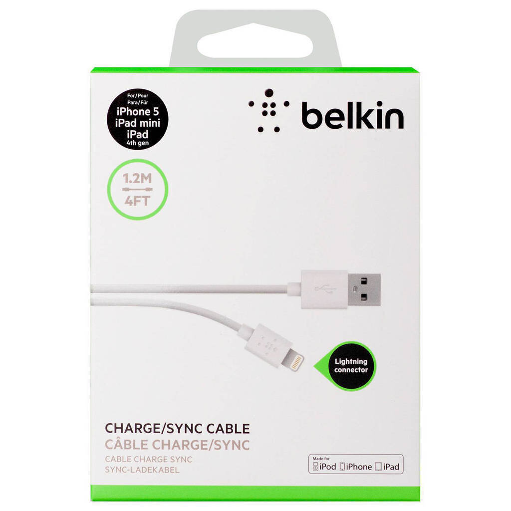 Belkin F8J023bt04-WHT цена и информация | Savienotājkabeļi | 220.lv