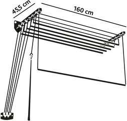 Veļas žāvētājs VILEDA „Highline 160“ cena un informācija | Vileda Mājsaimniecības preces | 220.lv