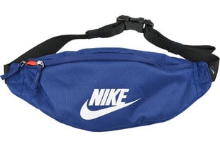 Vidukļa soma Nike Heritage Hip Pack BA5750-492, zila cena un informācija | Vīriešu somas | 220.lv