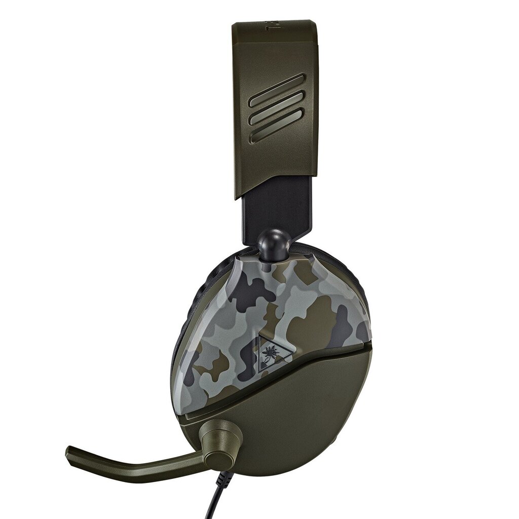 Vadu spēļu austiņas Turtle Beach Recon 70 - Green Camouflage (visas konsoles, dators) cena un informācija | Austiņas | 220.lv