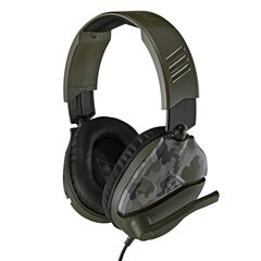 Vadu spēļu austiņas Turtle Beach Recon 70 - Green Camouflage (visas konsoles, dators) цена и информация | Наушники | 220.lv