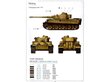 Rye Field Model - Tiger I Pz.Kpfw.VI Ausf.E Sd.Kfz. 181, 1/35, RFM-5001U cena un informācija | Konstruktori | 220.lv