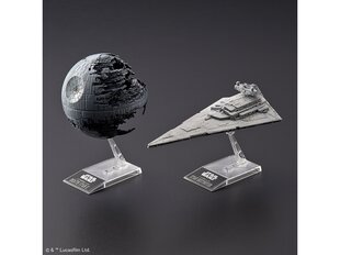 Revell - Star Wars Death Star II (1/2700000) & Star Destroyer (1/14500), 01207 цена и информация | Конструкторы и кубики | 220.lv