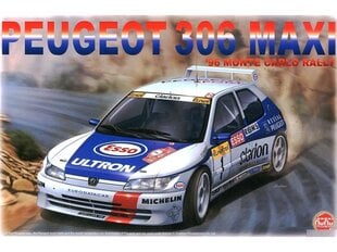 NuNu - Racing Series Peugeot 306 Maxi 1996 Rally Monte Carlo, 1/24. 24009 цена и информация | Kонструкторы | 220.lv