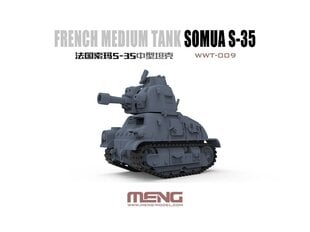 Meng Model - World War Toons Somua S35, WWT-009 цена и информация | Конструкторы и кубики | 220.lv