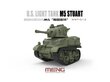 Meng Model - World War Toons M5 Stuart U.S. Light Tank, WWT-012 цена и информация | Konstruktori | 220.lv