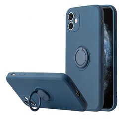 Hallo Ring Liquid Silicone Back Case silikona Apvalks Xiaomi Mi 10T Zils цена и информация | Чехлы для телефонов | 220.lv