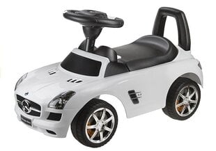 Stumjamā mašīna Mercedes-Benz SLS AMG, balta цена и информация | Игрушки для малышей | 220.lv