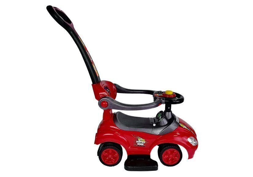 Stumjamā mašīna Mega Car 3in1, sarkana цена и информация | Rotaļlietas zīdaiņiem | 220.lv