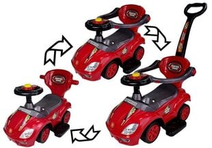 Stumjamā mašīna Mega Car 3in1, sarkana цена и информация | Игрушки для малышей | 220.lv
