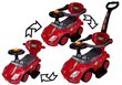 Stumjamā mašīna Mega Car 3in1, sarkana цена и информация | Rotaļlietas zīdaiņiem | 220.lv
