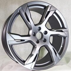 Manco 5X108 Grey with Polished Lip 9.0R22 5X108/45 67.1 цена и информация | Литые диски | 220.lv