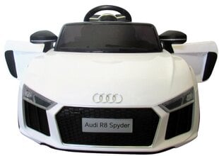 Детский электромобиль Audi TT, белый цена и информация | Электромобили для детей | 220.lv