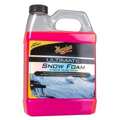 Dzirkstošais auto šampūns Meguiar's Ultimate Snow Foam Extreme Cling Delicate Clean Wash Shampoo, 946 ml cena un informācija | Auto ķīmija | 220.lv