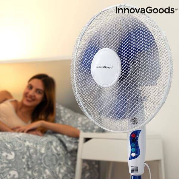 Stāvventilators InnovaGoods Ø 40 cm 50W cena un informācija | Ventilatori | 220.lv