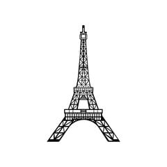 Metāla sienas dekorācija Eiffel Tower cena un informācija | Interjera priekšmeti | 220.lv