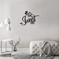 Metāla sienas dekorācija Home Sweet Home цена и информация | Детали интерьера | 220.lv