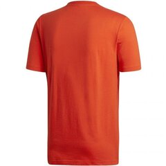 Мужская футболка Adidas Essentials Plain Tee, красная цена и информация | Мужская спортивная одежда | 220.lv