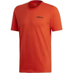 Мужская футболка Adidas Essentials Plain Tee, красная цена и информация | Мужская спортивная одежда | 220.lv