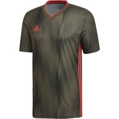 Спортивная футболка мужская, Adidas Tiro 19 M DP3530 khaki хаки цена и информация | Мужская спортивная одежда | 220.lv