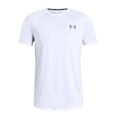 Sporta T-krekls vīriešiem Under Armour SS EU SMU M 1323415-100, 48491, balts cena un informācija | Sporta apģērbs vīriešiem | 220.lv