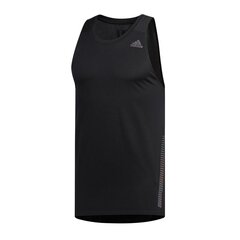 Футболка мужская Adidas RUNR Singlet M DZ4921, черная цена и информация | Мужская спортивная одежда | 220.lv