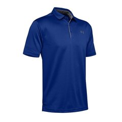 Спортивная мужская футболка Polo Under Armour Tech M 1290140-400, синяя цена и информация | Мужская спортивная одежда | 220.lv