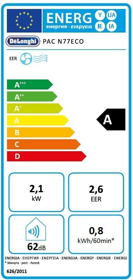 Gaisa kondicionieris DELONGHI PACN77ECO cena un informācija | Gaisa kondicionieri, siltumsūkņi, rekuperatori | 220.lv