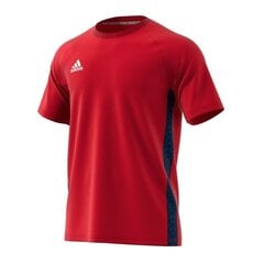 Спортивная футболка мужская, Adidas Tango Tape TEE M FP7892 красная цена и информация | Мужская спортивная одежда | 220.lv