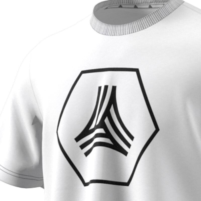 Futbola T-krekls vīriešiem Adidas Tango Big Logo Tee M FJ6340, balts cena un informācija | Sporta apģērbs vīriešiem | 220.lv
