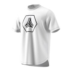 Футболка мужская футбольная Adidas Tango Big Logo Tee M FJ6340, белая цена и информация | Мужская спортивная одежда | 220.lv