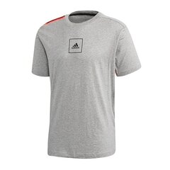 Sporta T-krekls vīriešiem Adidas 3S Tape Tee M FM3450, 52986, pelēks cena un informācija | Sporta apģērbs vīriešiem | 220.lv