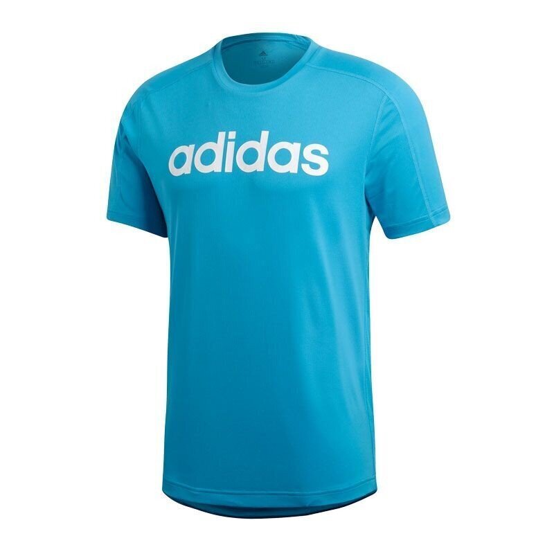 Спортивная футболка мужская Adidas D2M Climacool Logo Tee M DT3043 цена |  220.lv
