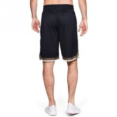 Vīriešu šorti UA Sportstyle Mesh Short M 1329281-001, melni cena un informācija | Sporta apģērbs vīriešiem | 220.lv