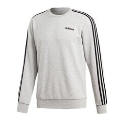 Džemperis vīriešiem Adidas Essentials 3 Stripes Crewneck French Terry M DU0486, pelēks cena un informācija | Vīriešu jakas | 220.lv