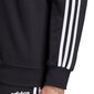 Džemperis vīriešiem Adidas Essentials 3 Terry M DQ3083, melns cena un informācija | Vīriešu jakas | 220.lv