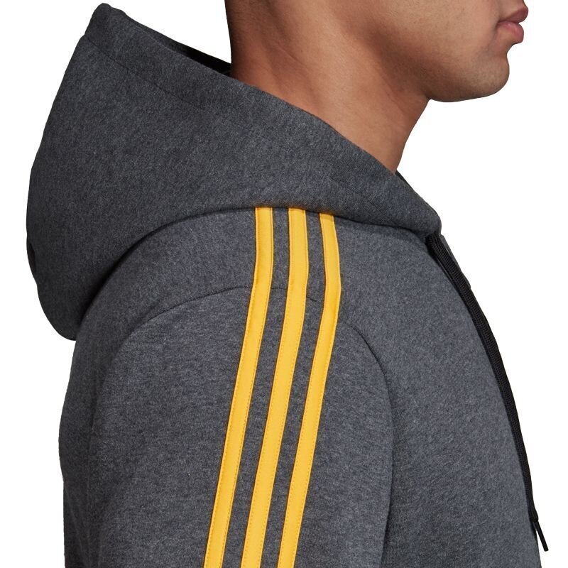 Vīriešu džemperis Adidas Essentials 3 Stripes FZ Fleece EI4912, 48699 cena un informācija | Vīriešu jakas | 220.lv