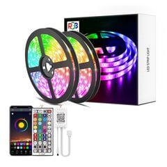 Smart RGB 5050 LED lente ar bluetooth funkciju 20 m un mūzikas sinhronizāciju цена и информация | Светодиодные ленты | 220.lv