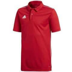 Sporta T-krekls zēniem Adidas Core 18 Polo Jr CV3681 цена и информация | Рубашки для мальчиков | 220.lv