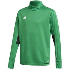 Футболка для мальчиков Adidas Tiro 17 TRG Tops Junior, зеленая цена и информация | Рубашки для мальчиков | 220.lv