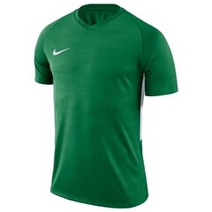 Sporta T-krekls meitenēm Nike Y NK Dry Tiempo Prem JSY SS Junior 894111-302, zaļš cena un informācija | Krekli, bodiji, blūzes meitenēm | 220.lv