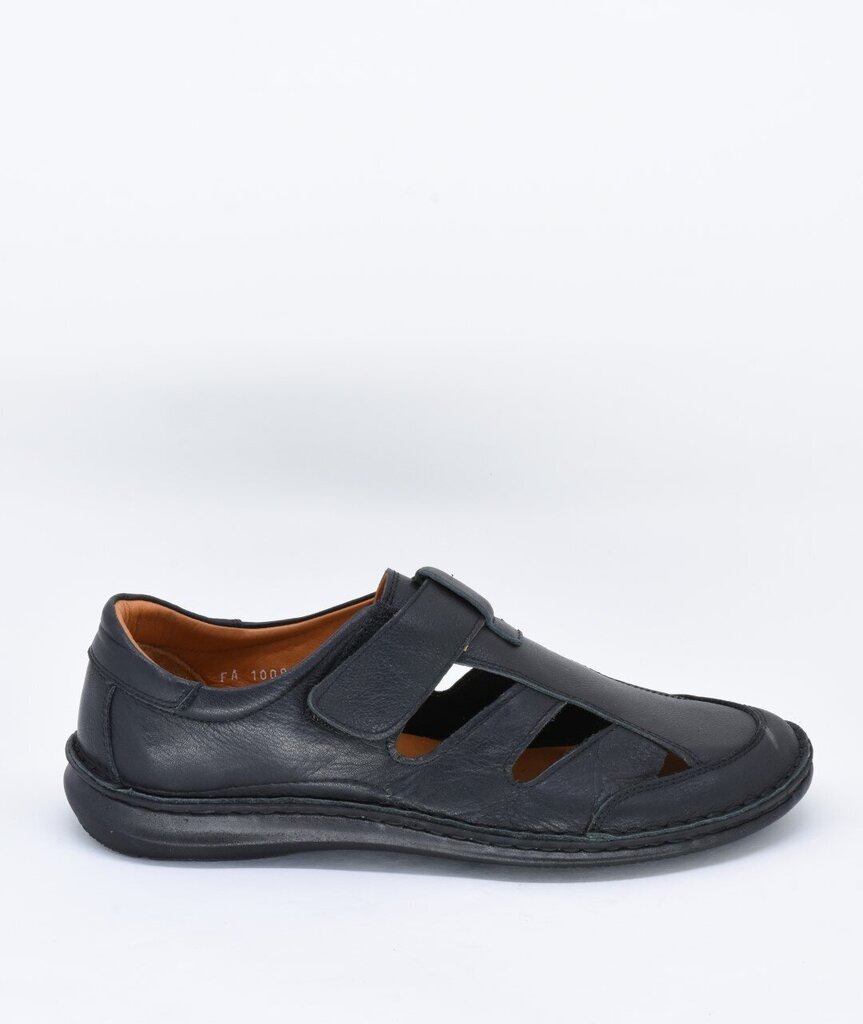 Komforta kurpes vīriešiem Enrico Fantini 18881001.45, melnas cena un informācija | Vīriešu kurpes, zābaki | 220.lv