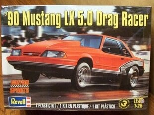 Revell - '90 Mustang LX 5.0 Drag Racer, 1/25, 14195 cena un informācija | Konstruktori | 220.lv