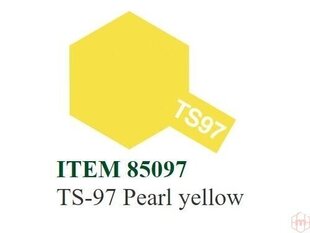 Tamiya - TS-97 Pearl yellow, 100ml cena un informācija | Modelēšanas un zīmēšanas piederumi | 220.lv