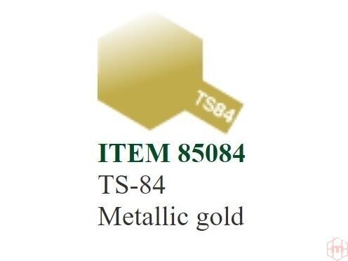 АэрозольнаякраскаTamiya-TS-84Metallicgold,100мл